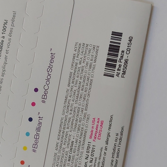 Color Street At The Plaza Real Nail Polish Strips NEW - Picture 3 of 4